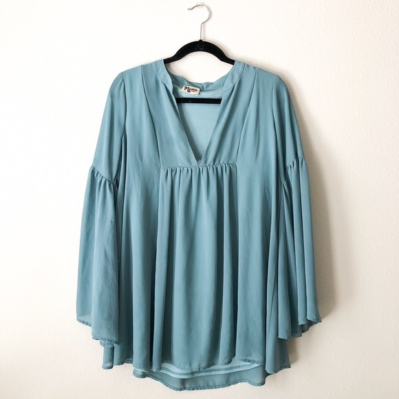 Show Me Your MuMu Tops - Show Me Your MuMu Aqua Tunic